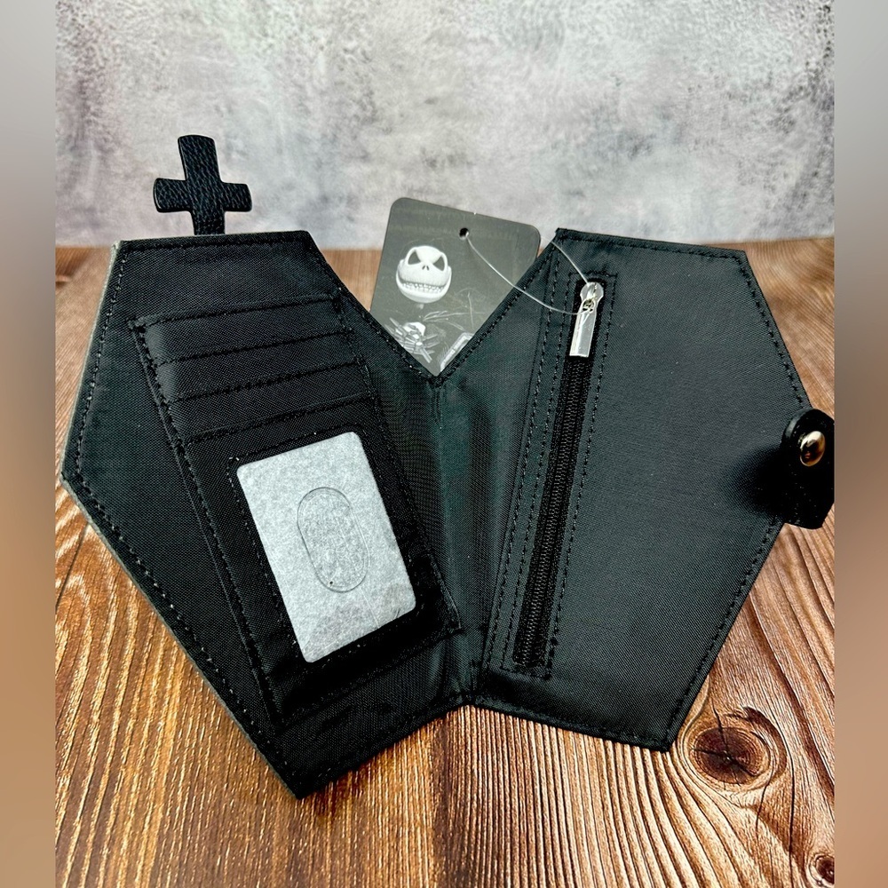Nightmare Before Christmas Zero's Tombstone Novelty Wallet Cardholder NWT - Picture 4 of 6